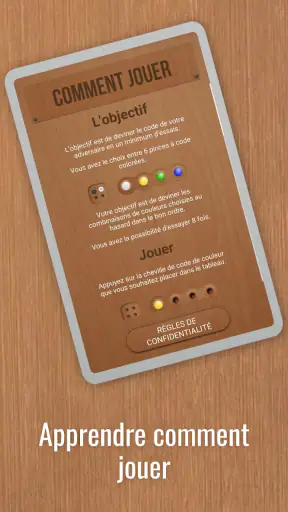 Mastermind Jeu de Société screenshot 8