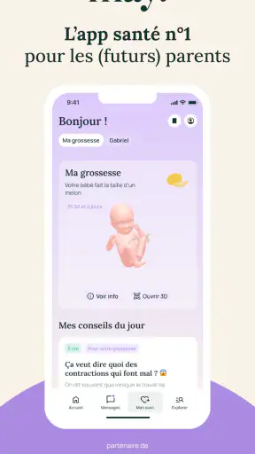 May - Bébé, Parents screenshot