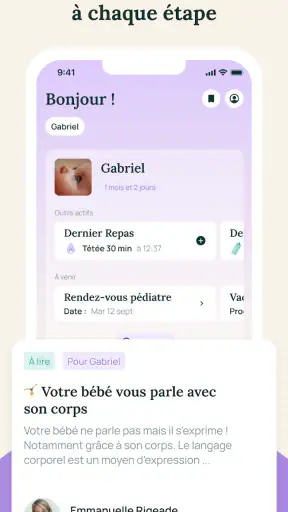 May - Bébé, Parents screenshot