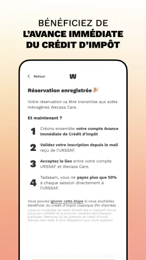 Ménage à domicile - Wecasa screenshot