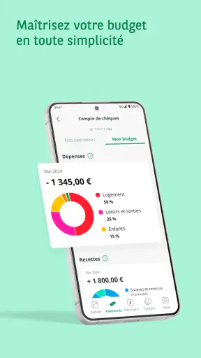 Mes Comptes BNP Paribas screenshot