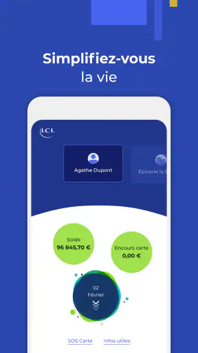 Mes Comptes - LCL screenshot