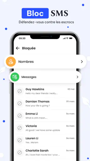 Messages SMS : Messagerie screenshot 2
