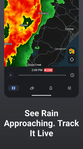 RainViewer : Radar de Pluie screenshot 1