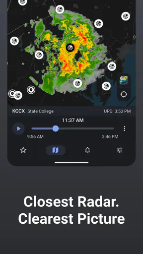 RainViewer : Radar de Pluie screenshot 4
