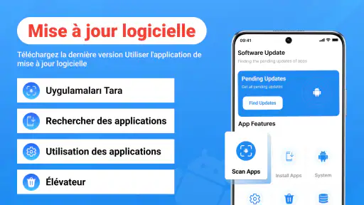 Mettre à jour le logiciel screenshot