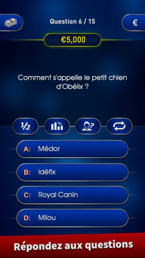Millionnaire Quizz 2026 screenshot 1