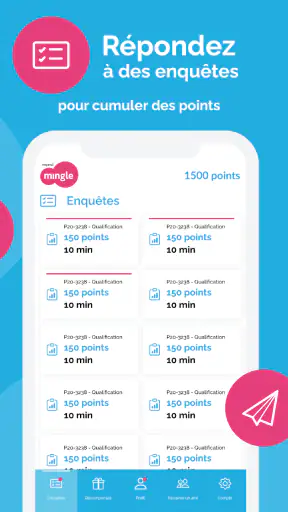 mingle respondi screenshot