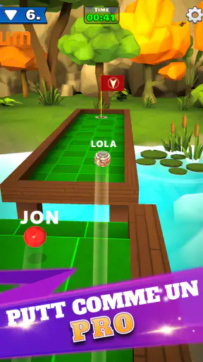 Mini Golf Club-PvP Multiplayer screenshot 1