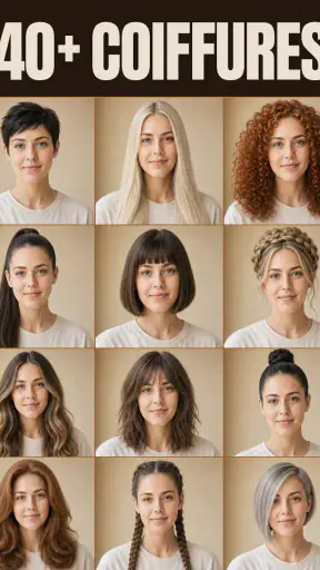 Essayer Coiffure IA Hair AI screenshot 4