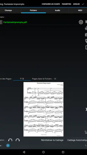 MobileSheets screenshot