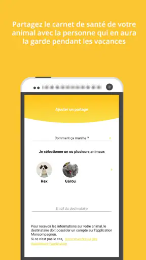 Mon Compagnon screenshot