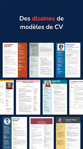 Mon CV Parfait : CV designer screenshot
