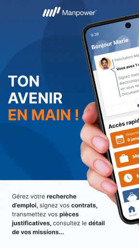 Mon Manpower – Offres d’emploi screenshot