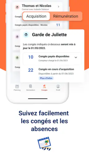 Mon Pajemploi au quotidien screenshot