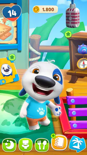 Mon Talking Hank : Îles screenshot