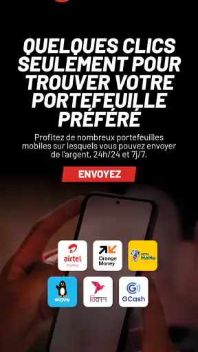 MoneyGram® : Envoi d'argent screenshot 1