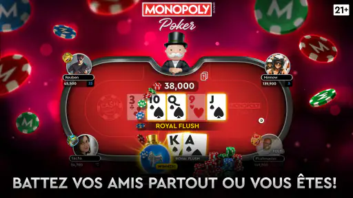 MONOPOLY Poker - Texas Holdem screenshot