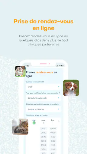 MonRendezVousVeto screenshot 2