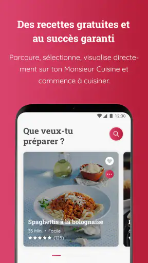 Monsieur Cuisine App screenshot 2