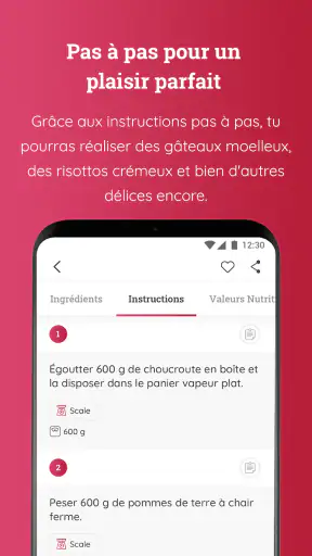 Monsieur Cuisine App screenshot 6