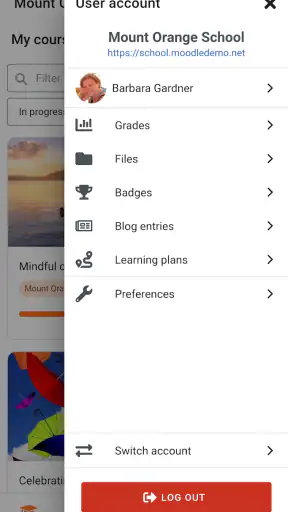 Moodle screenshot 4