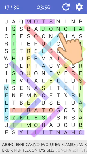 Mots Mêlés - Français screenshot