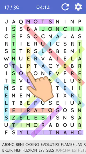 Mots Mêlés - Français screenshot