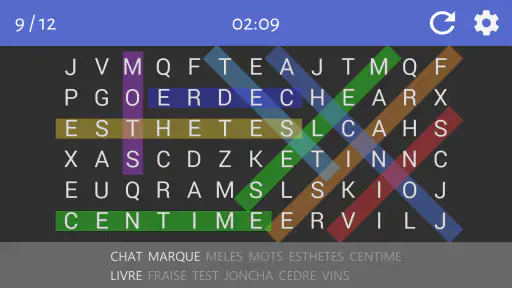Mots Mêlés - Français screenshot