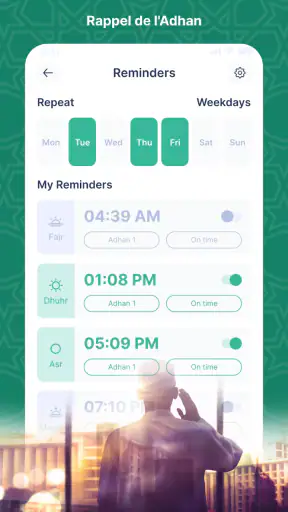Musulman : prière, Qibla screenshot