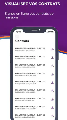 my RAS – Emploi et Intérim screenshot 3