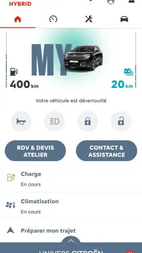 MyCitroën screenshot 2