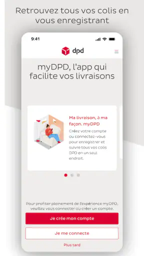 myDPD - Suivi de colis DPD screenshot
