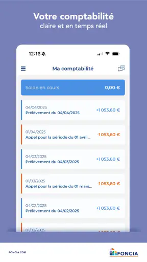 MyFoncia screenshot 2