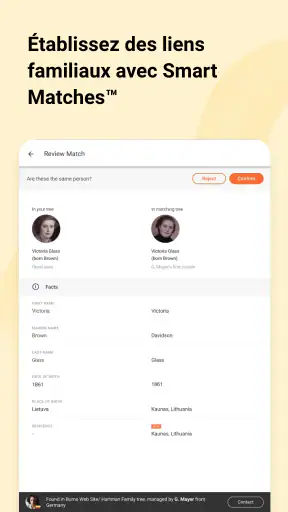 MyHeritage: Arbre généalogique screenshot 11