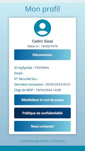 mySynlab-Mobile screenshot 2