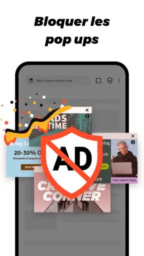 FREE ADBLOCKER BROWSER screenshot 3
