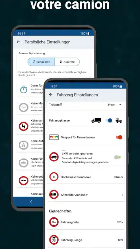 Navigation Camion | CargoTour screenshot
