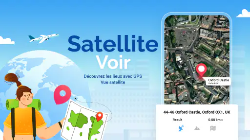 Navigation GPS: Carte Live screenshot
