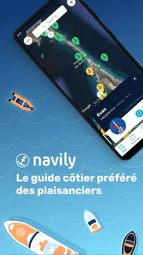 Navily - Guide Côtier Innovant screenshot