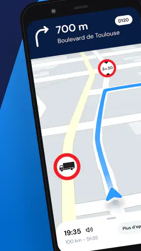 NavXL – GPS Poids Lourd screenshot