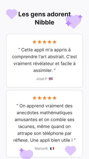 Nibble : Quiz & apprentissage screenshot