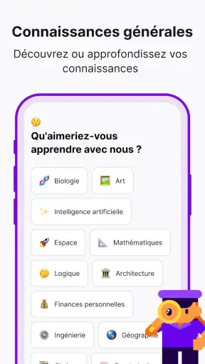 Nibble : Quiz & apprentissage screenshot
