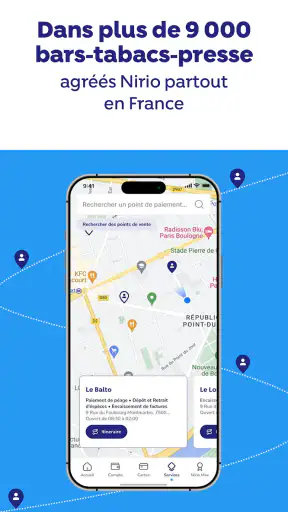 Nirio, services de paiement screenshot 7