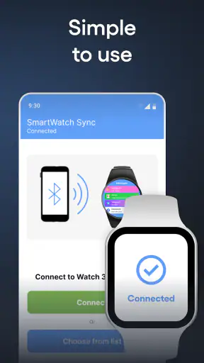 Smartwatch Sync Bluetooth screenshot