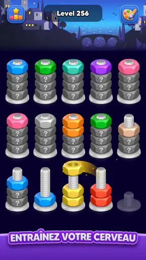 Nut Sort: Color Match Game screenshot 10