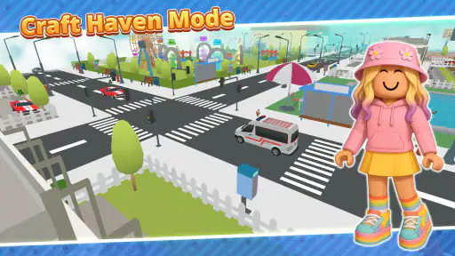 Obby Block World: Craft City screenshot 4