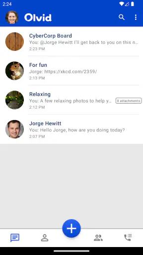 Olvid screenshot