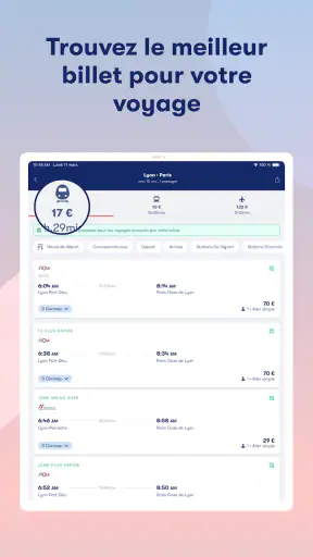 Omio: Train, bus, vols, ferry screenshot 8