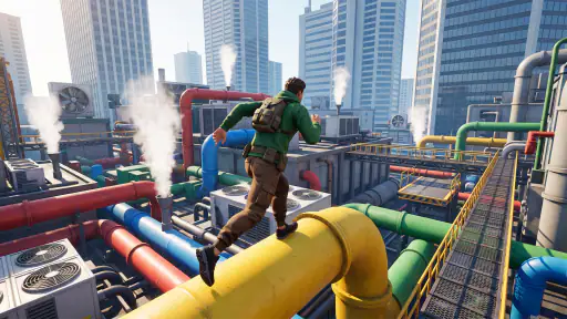 Only Going Up Rooftop: Parkour screenshot